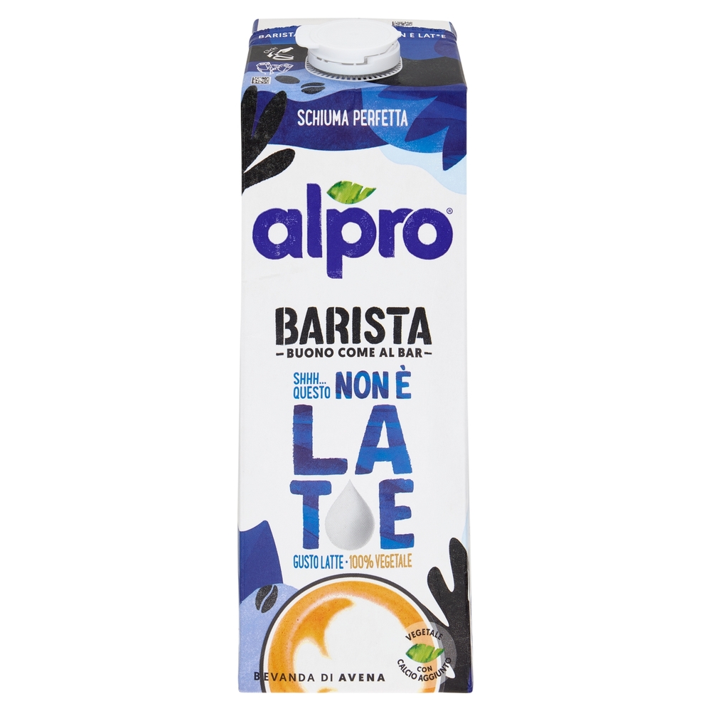 ALPRO Barista Questo Non è Latte, Bevanda Vegetale all'Avena Gusto Latte, Senza Lattosio, 1l